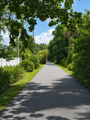 Property grounds - Rosolle Lux Ranch: H Pool, Hot Tub, Sauna, Outdoor Games & Game Room Relax Time (West Palm Beach)
