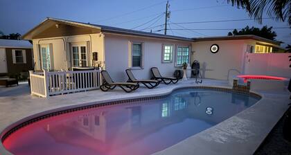 Private Waterfront Home: Pool, Hot Tub & Dock — Minutes to Gulf & Atlantic
