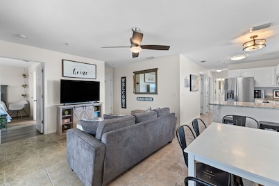 🌊 Coastal Peak | Steps to Navarre Beach | 3BR + Pool + Beach Essentials