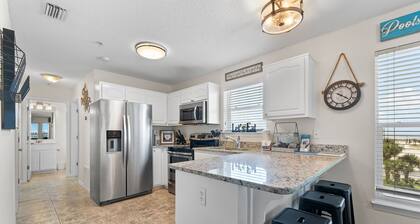 🌊 Coastal Peak | Steps to Navarre Beach | 3BR + Pool + Beach Essentials