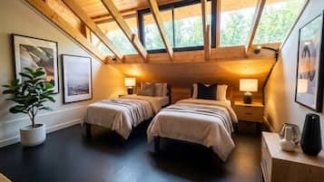 3 chambres, fer et planche à repasser, Wi-Fi, draps fournis