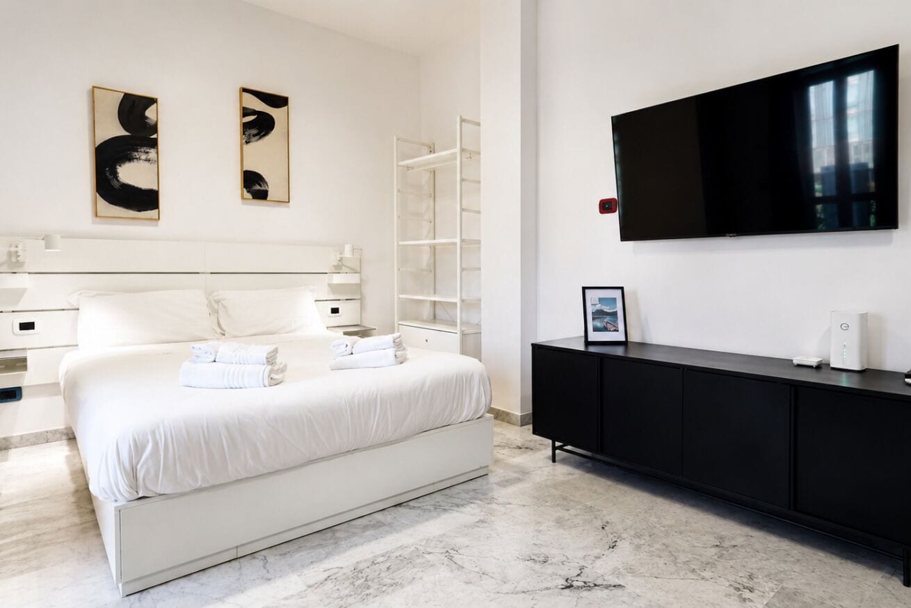 1 Schlafzimmer, Schreibtisch, Bügeleisen/Bügelbrett, kostenloses WLAN
