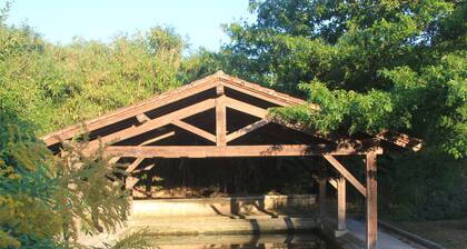 Charming, detached garden-level vacation rental near the town center