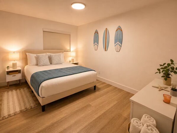 5 chambres, fer et planche à repasser, Wi-Fi, draps fournis