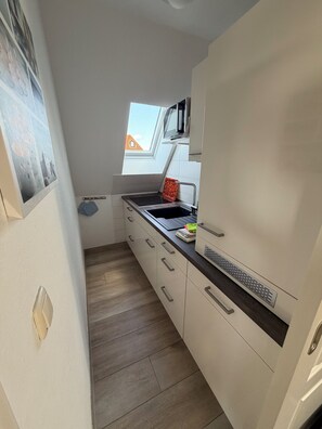 Private kitchen - Westerwiek Apartments (Sankt Peter-Ording)