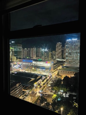 Vue depuis l’hébergement