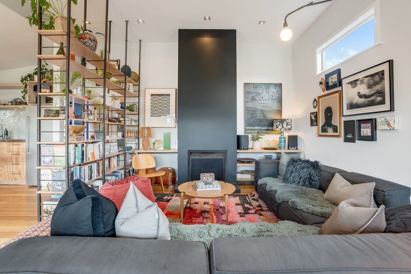 Books, stereo