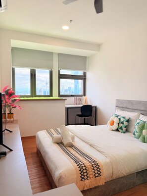 1 bedroom, iron/ironing board, free WiFi, bed sheets