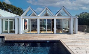 Pool - Iconic Bayfront Pool House in the Pines (Fire Island)