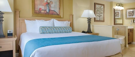 2 bedrooms, in-room safe, iron/ironing board, WiFi