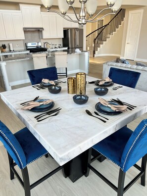 Dining - Huge 4 bdrm house in Fate with theater room, Pool table, & private pool/jacuzzi. (Rockwall)