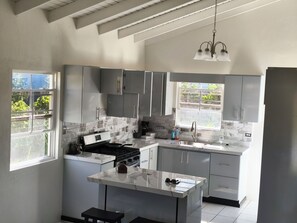 Private kitchen - The Brontie Cottage (Christ Church Nichola Town Parish)