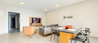 Apartment 10 - Fully furnished apartment in the center of Novo Horizonte. Comfort and practicality