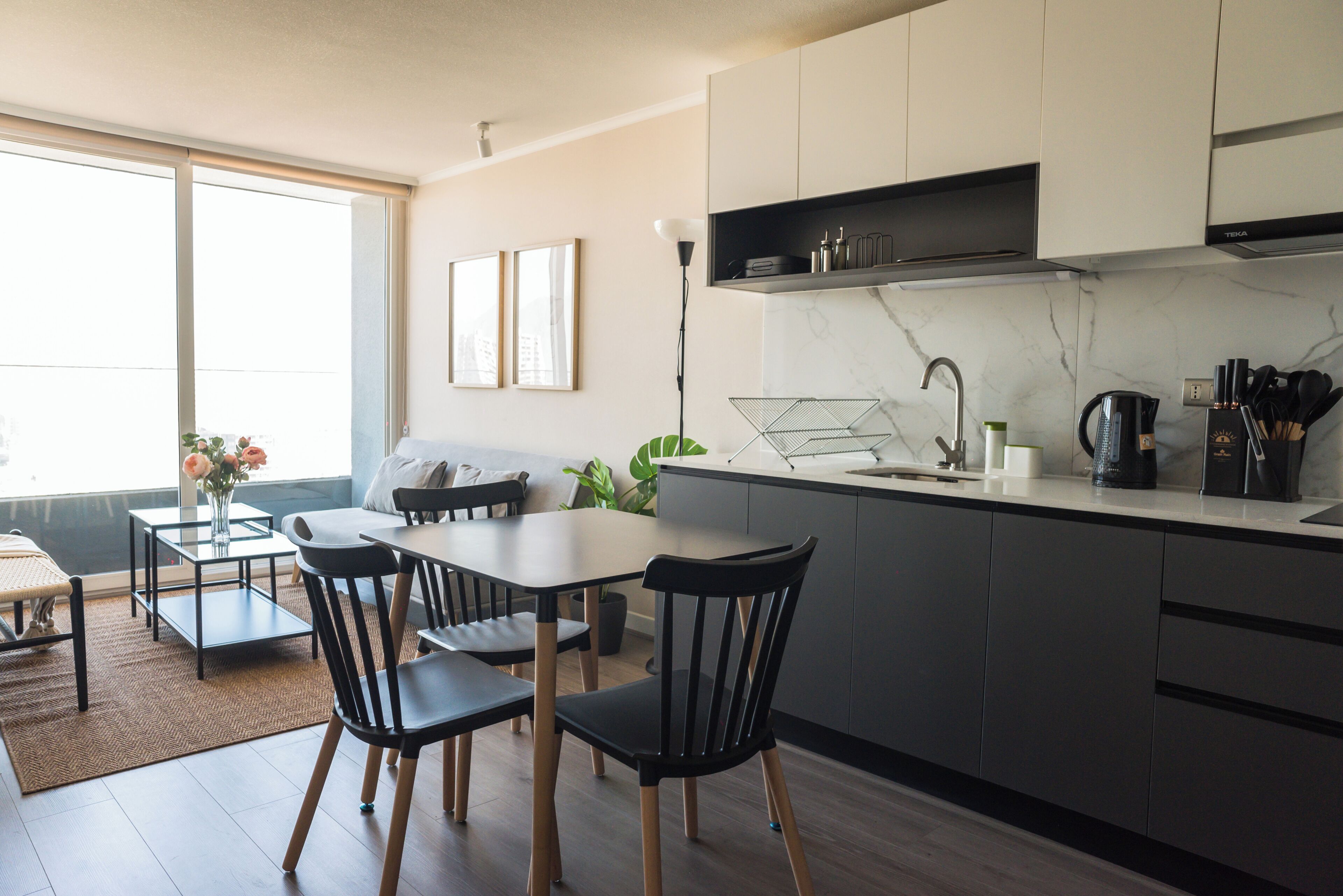Standard Apartment, Balcony, City View | Dapur peribadi