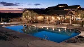 Pool - Beautiful Sunsets over the Valley and the Green (Mesa)
