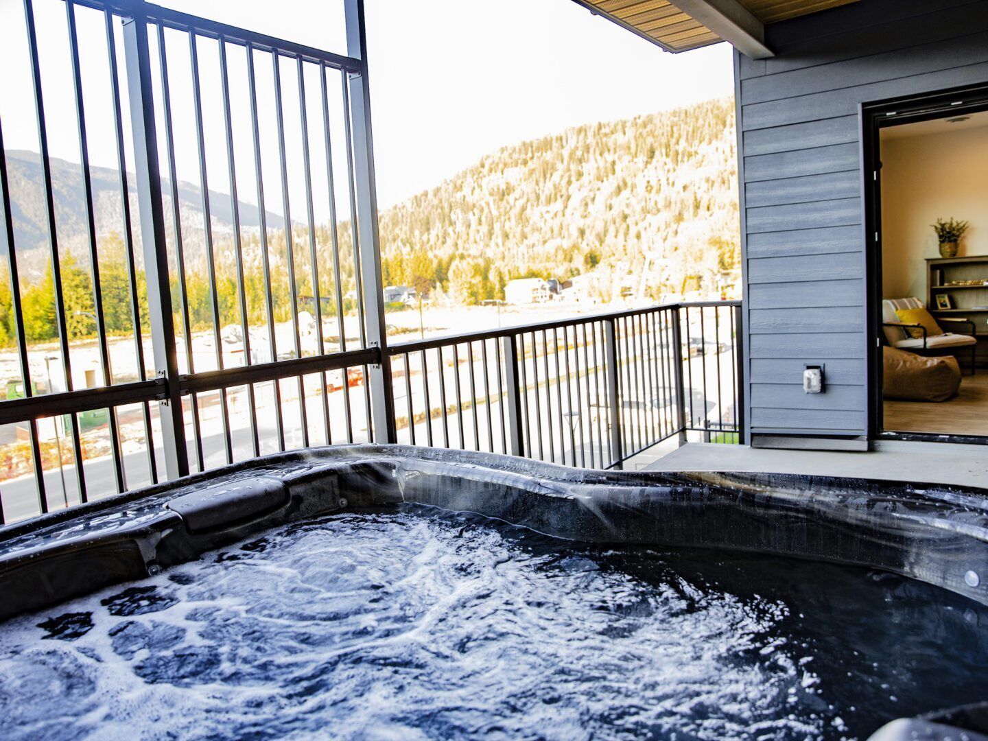 Apartment, Mountain View | Outdoor spa tub