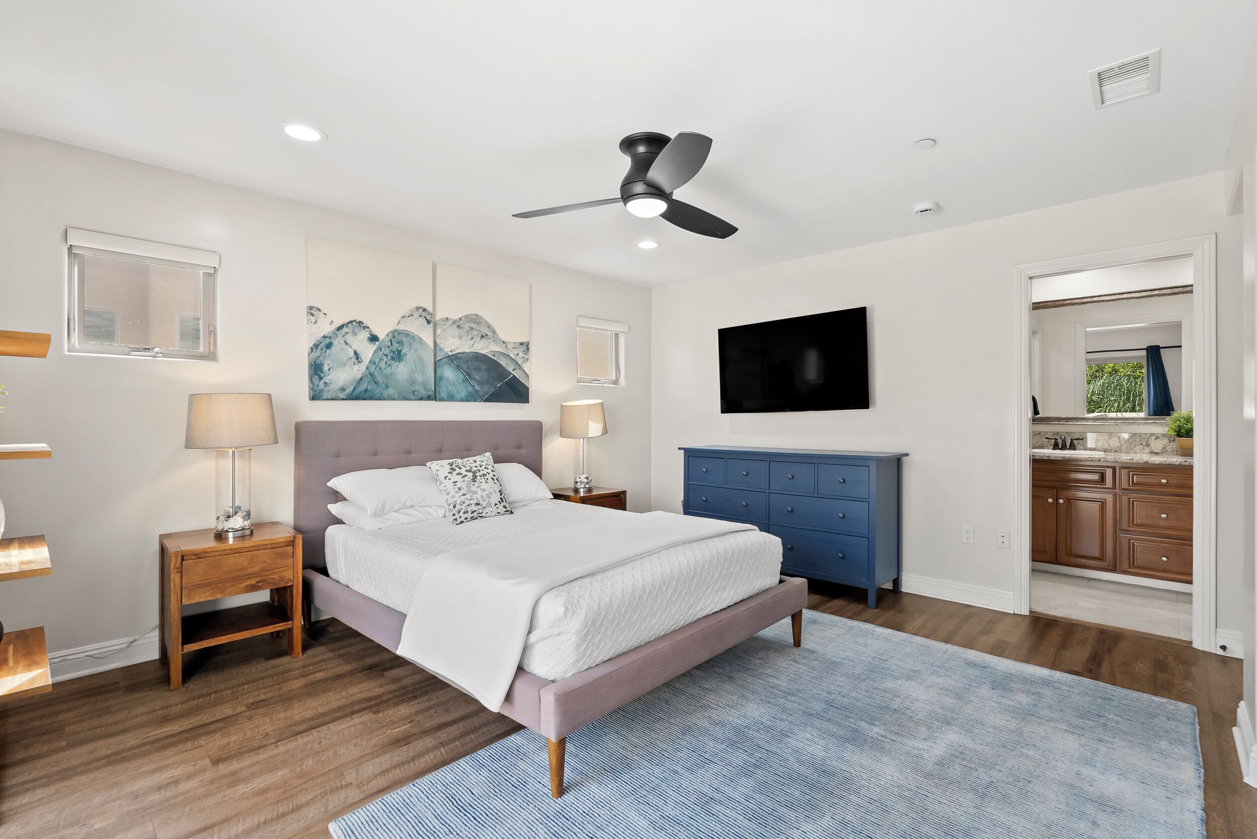 3 bedrooms, iron/ironing board, travel crib, WiFi