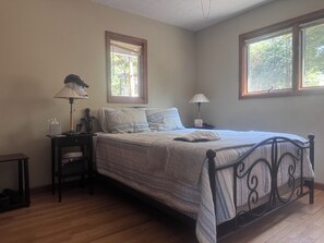 Iron/ironing board, WiFi, bed sheets - Lakefront home apartment with great views and dock. (Cumming)