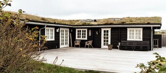 Traditional cabin among the dunes