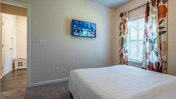 Desk, iron/ironing board, WiFi (free), bed sheets