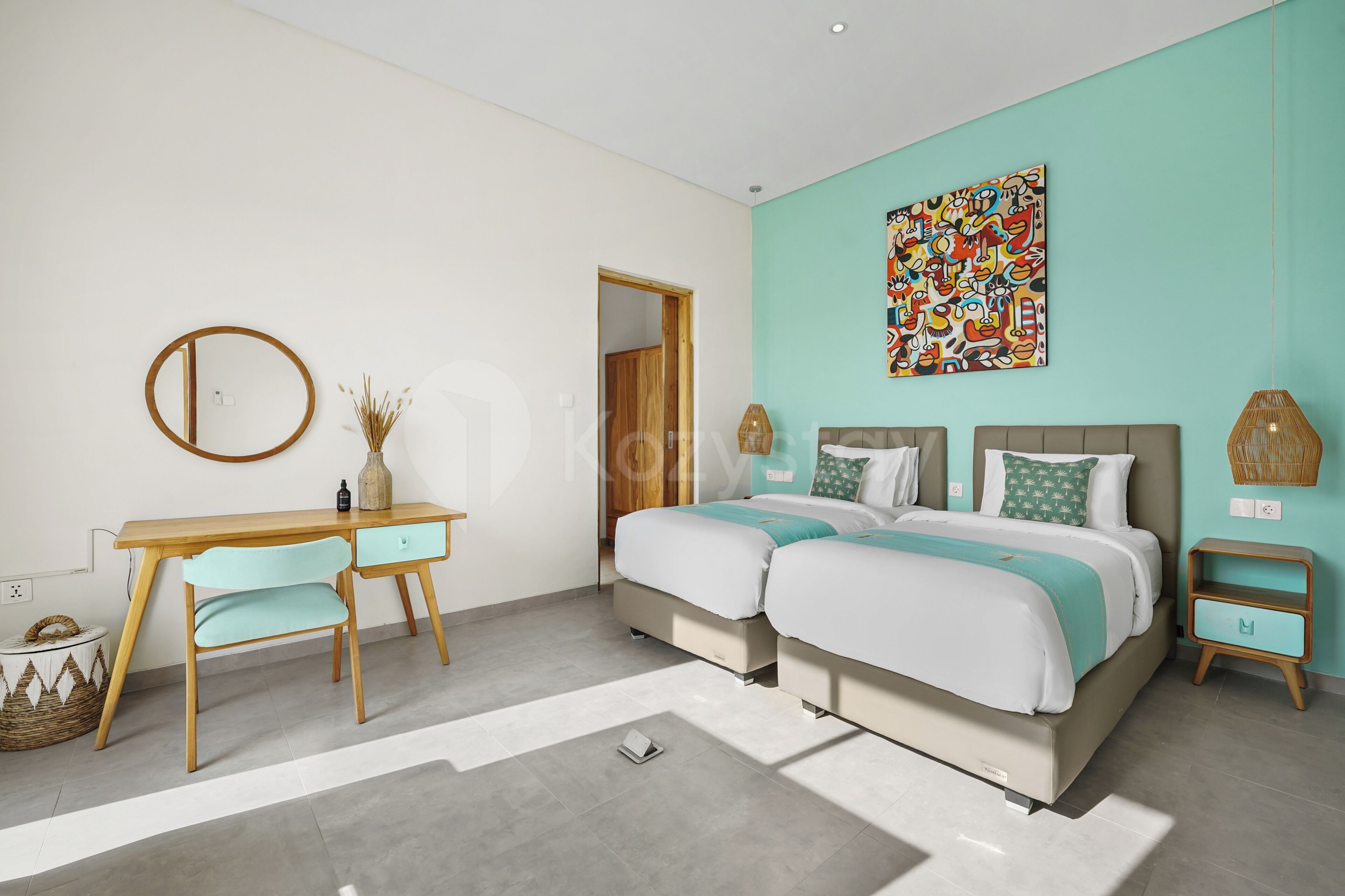 Villa, 3 Bedrooms, Resort View | Desk, laptop workspace, iron/ironing board