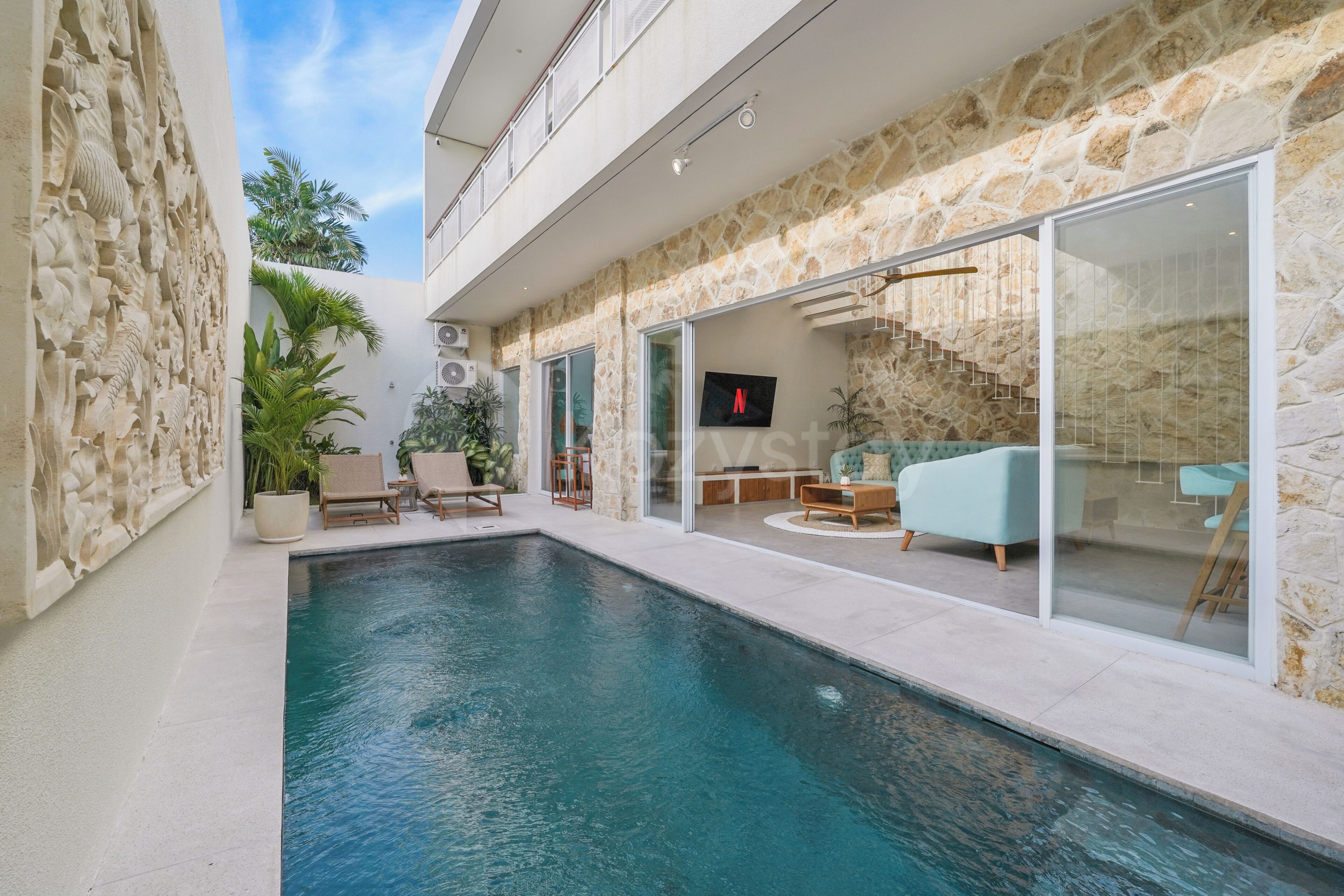 Vila, 3 quartos, vista para o resort | Piscina particular