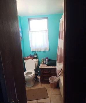 Towels, soap, toilet paper