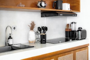 Villa | Cocina privada | Cafetera o tetera y tostadora
