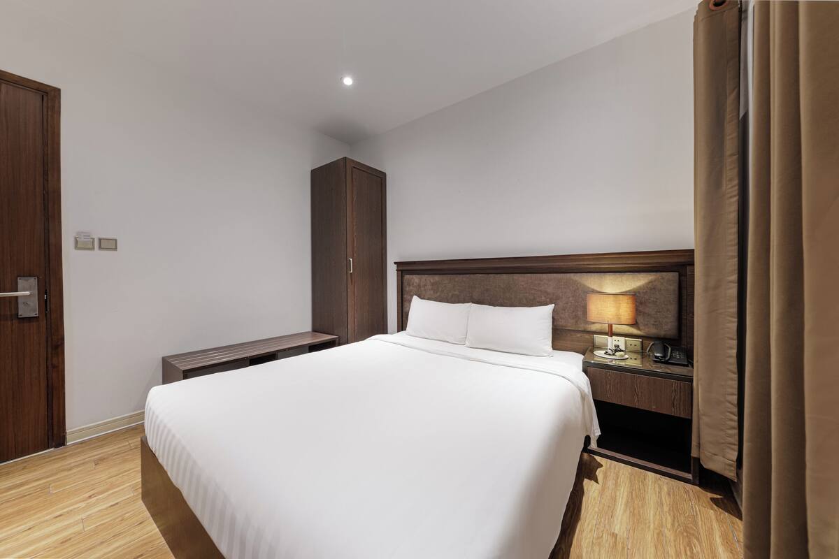 Chambre Double Standard pour 1 personne | Coffres-forts dans les chambres, rideaux occultants