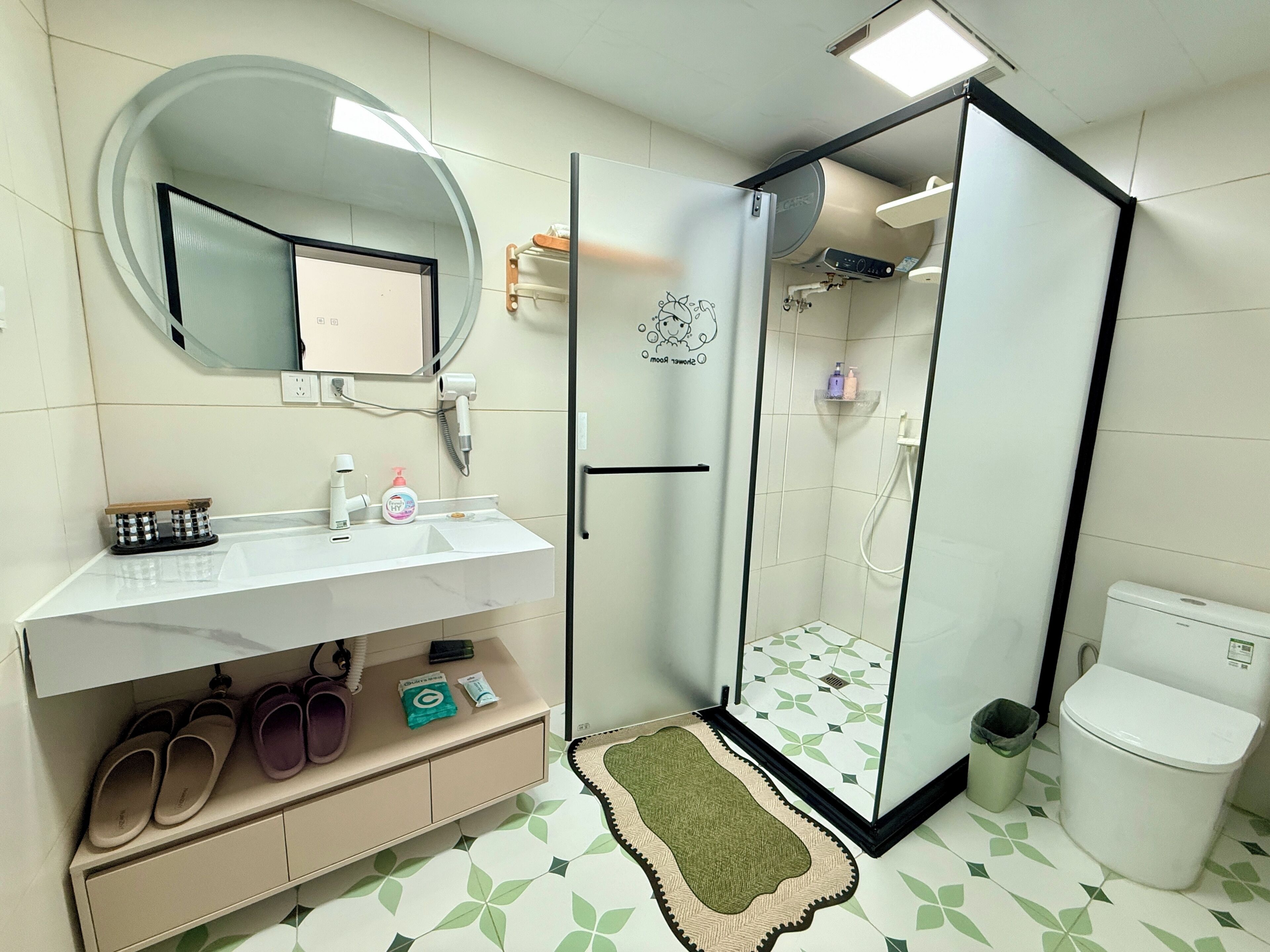 Comfort Twin Room, Private Bathroom, Courtyard View | Bathroom