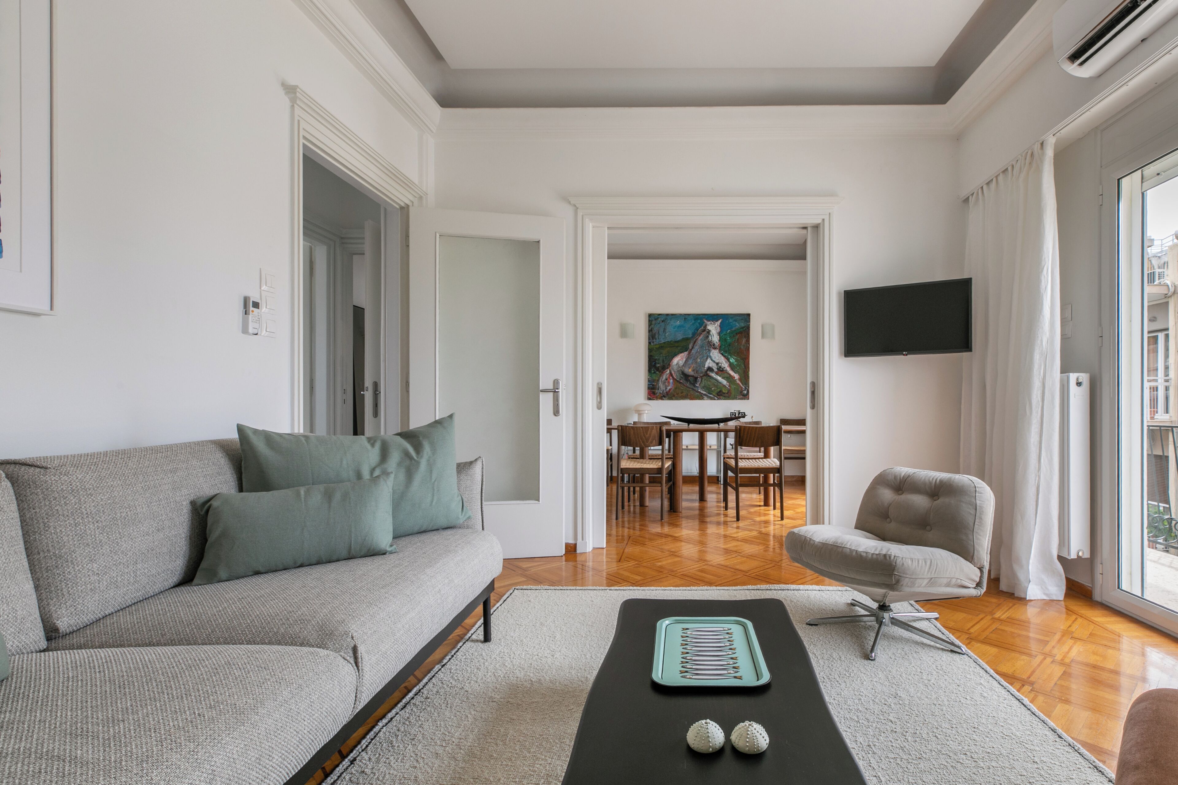 Apartment, 3 Bedrooms | Living area