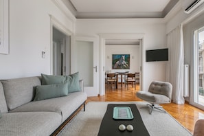Apartment, 3 Bedrooms | Living area - Thriasion 10 Atelier (Athens)