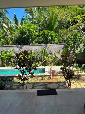 Superior Room, Pool View | View from room - Telaga Inn Ubud (Bali)