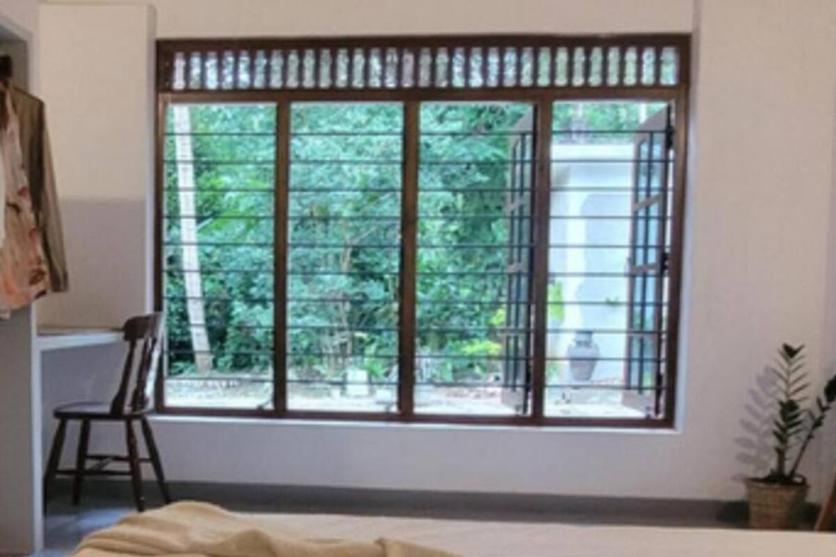 Standard-Doppelzimmer, Terrasse, Gartenblick