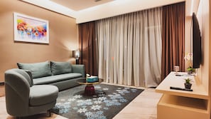 Standard Apartment, City View | Ruang tamu