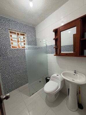 Bathroom - Charming Studio Apartment in Higuey, Dominican Republic (Higuey)