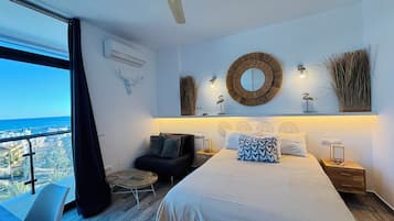 Blackout curtains, iron/ironing board, free WiFi
