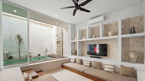 Biệt thự, 3 phòng ngủ, quang cảnh hồ bơi | Khu phòng khách
