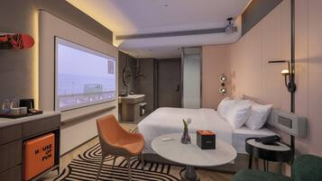 Habitación clásica doble, vistas a la ciudad | Escritorio, espacio para trabajar con un portátil, wifi gratis