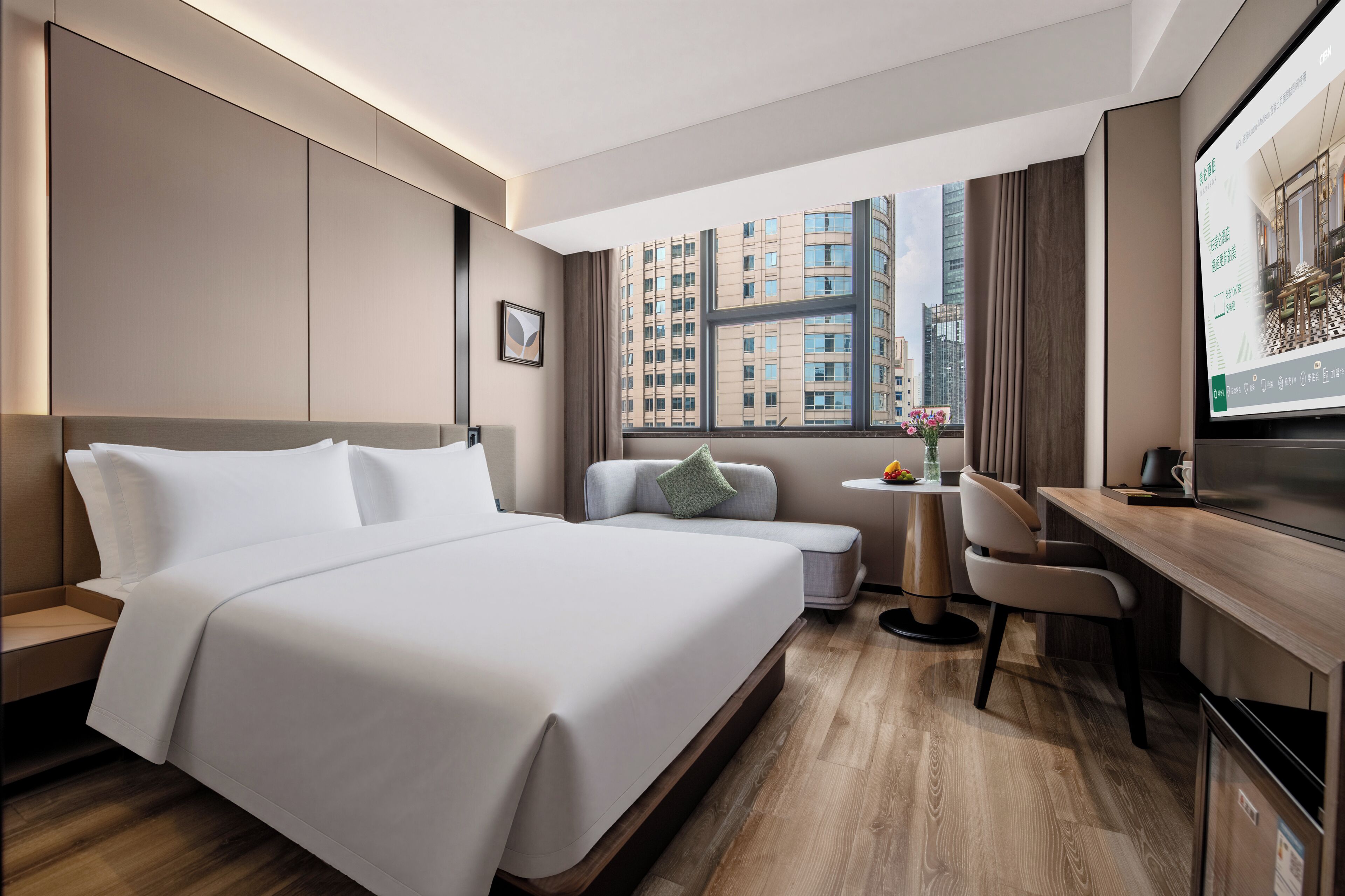 Classic Double Room, City View | Desk, laptop workspace, WiFi (free)