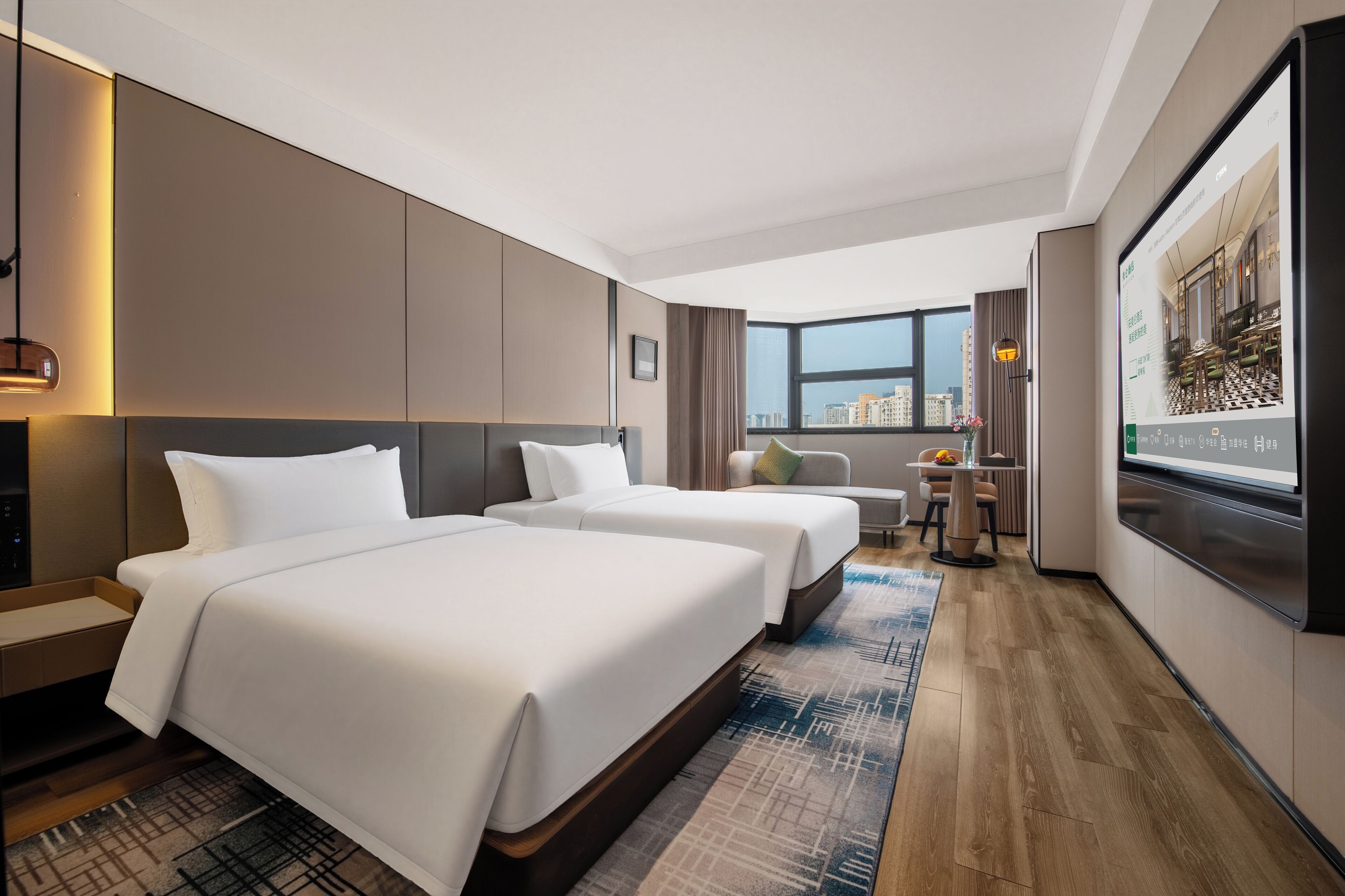 Business Double or Twin Room | Down duvets, desk, laptop workspace, free WiFi