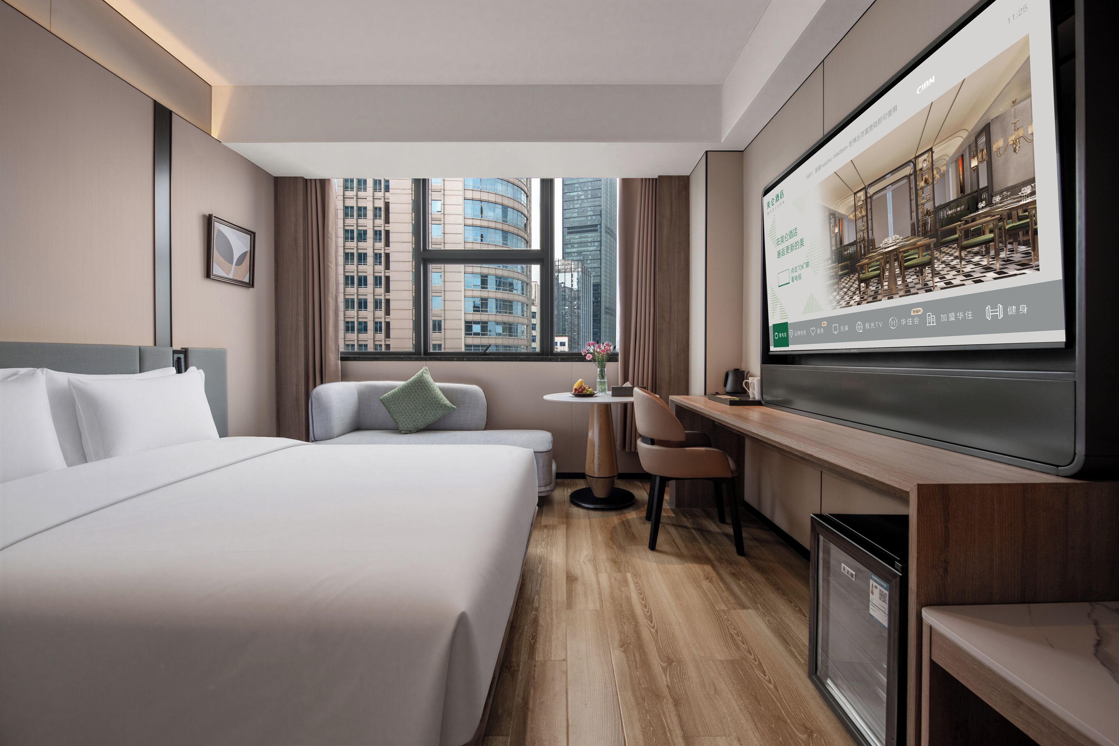 Classic Double Room, City View | Desk, laptop workspace, WiFi (free)