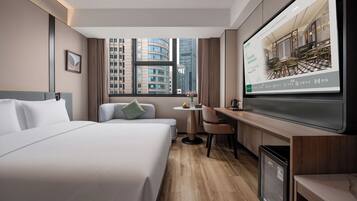 Classic Double Room, City View | Desk, laptop workspace, WiFi (free)
