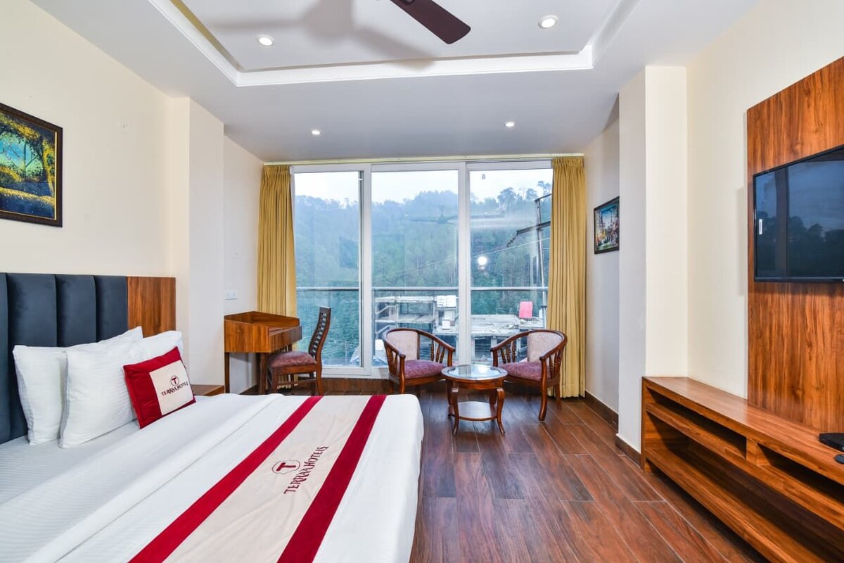 Kamar Double Klasik, pemandangan gunung | Ruang kerja ramah laptop dan Wi-Fi gratis