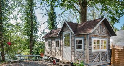 Silberhütte am Silbersee – Cozy Camping Cabin by the Lake Near Freiburg