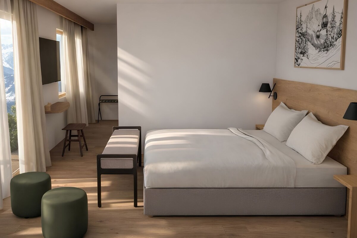 Chambre Deluxe Double ou avec lits jumeaux | Coffres-forts dans les chambres, bureau, rideaux occultants