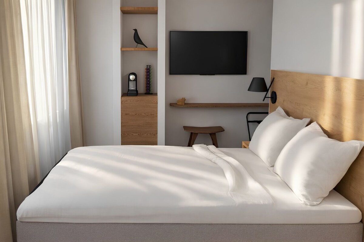 Chambre Double Standard | Coffres-forts dans les chambres, bureau, rideaux occultants