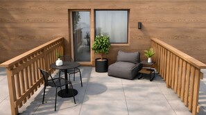 Terrace/patio - Mont Fort Boutique Hotel (Nendaz)
