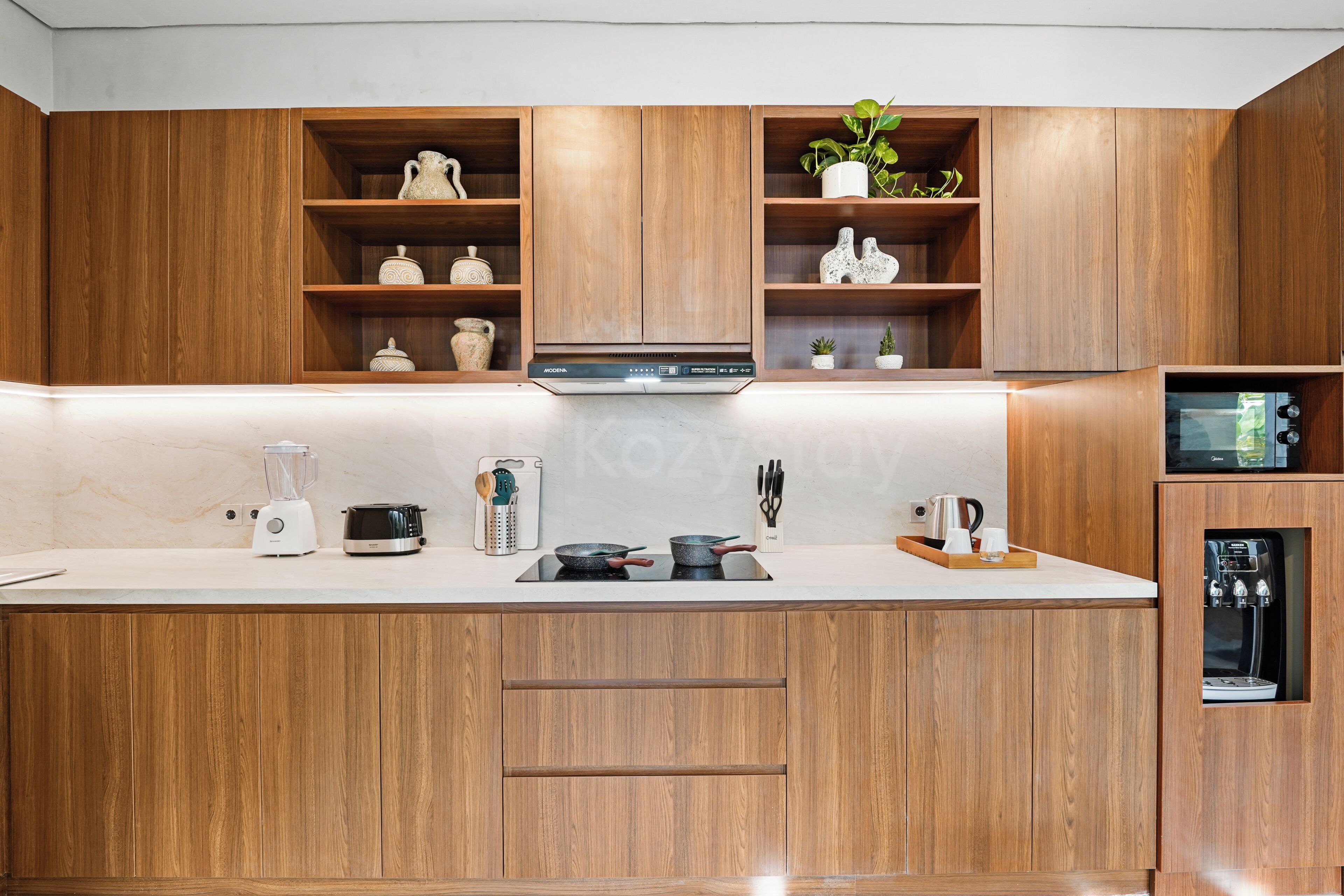 Villa, 2 Bedrooms, Non Smoking | Private kitchen | Coffee/tea maker, full-sized fridge, microwave, stovetop