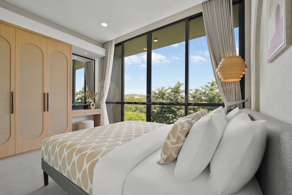 Villa, 3 Bedrooms, Pool View | View from room